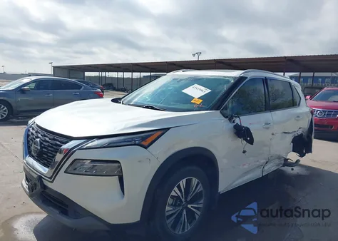 2021 Nissan Rogue Sv Fwd из США, поврежденный, VIN 5N1AT3BA8MC821866